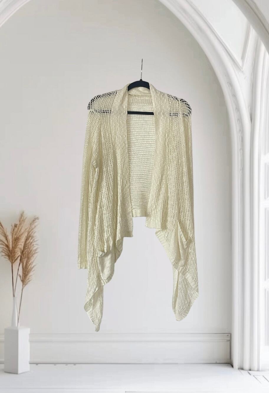 Debut Open Front Knit Cardigan Small Medium